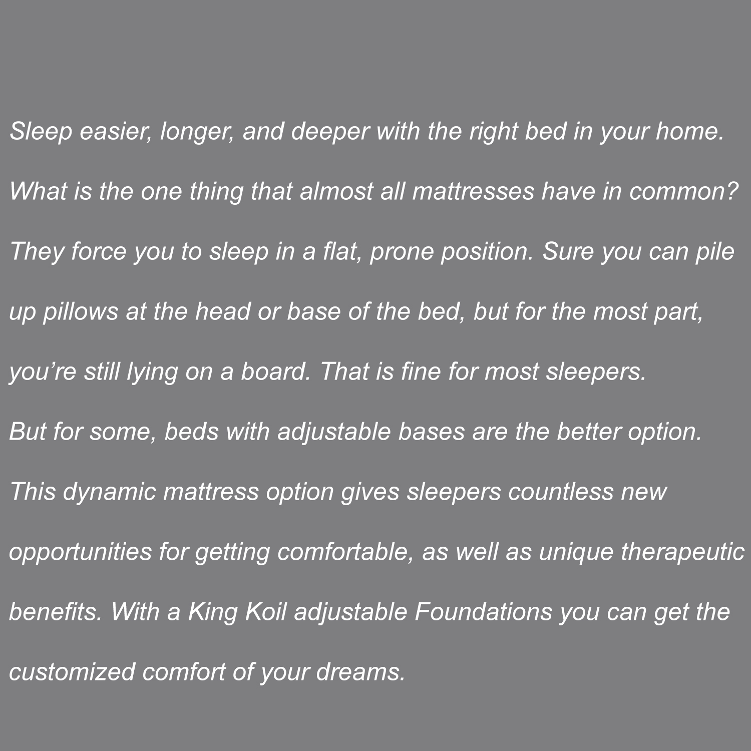 adjustable found text